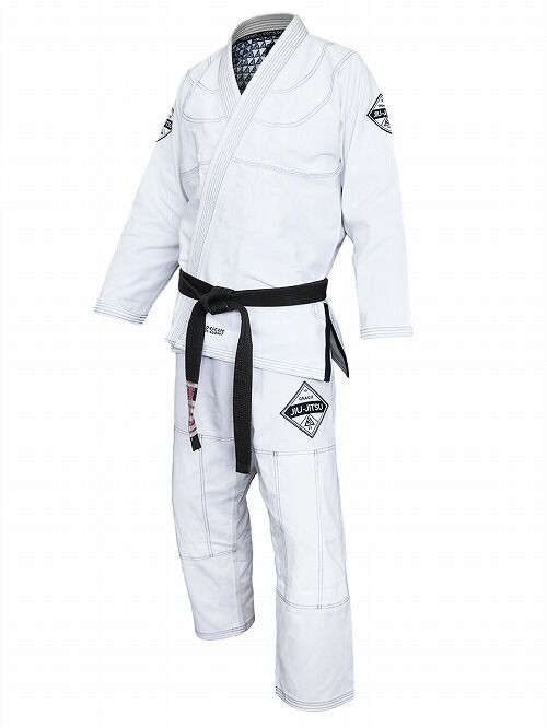 白×白】本家 Gracie Jiu-Jitsu オフィシャル柔術着 A1（Gracie Jiu 