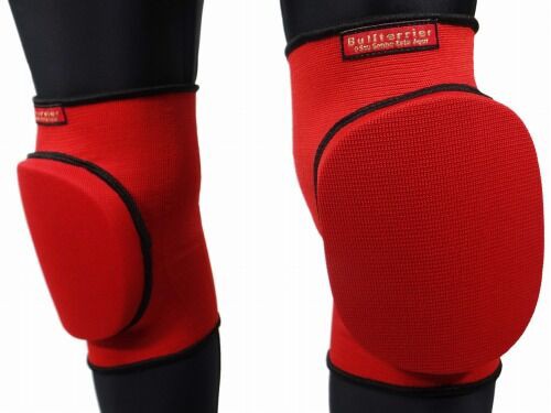 ニースリーブ　Ｌサイズ SBD 膝サポーター 黒/赤 サイズ L ニースリーブ SBD ニースリーブ 黒