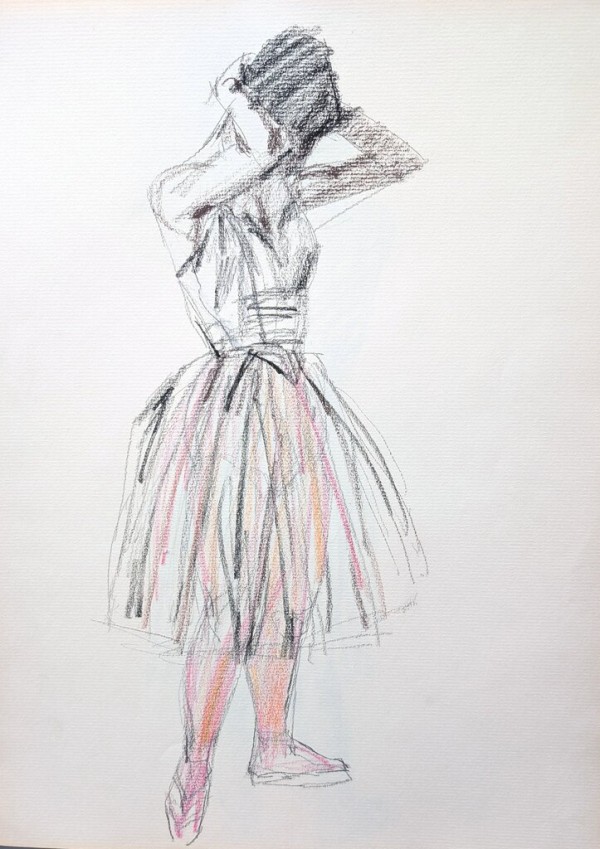 スケッチ・人物70_中村英夫作品集 : 画家のひみつ基地_Japanese