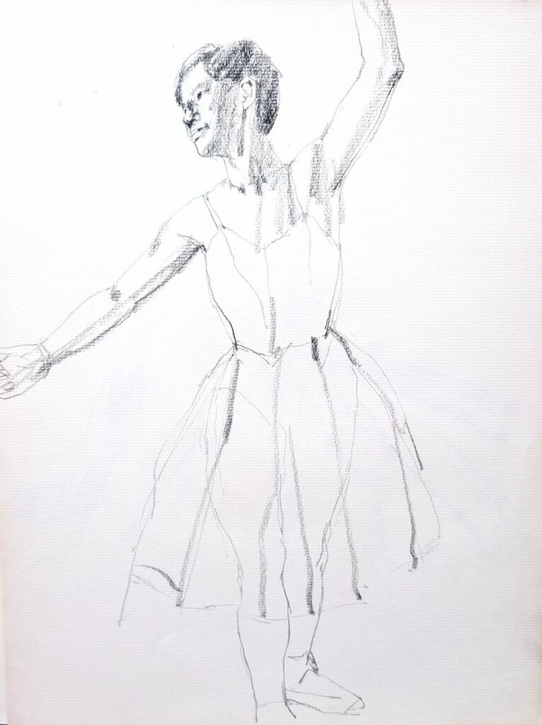 他の人発送×中村英夫【夏の日白い帽子の婦人】肉筆油彩