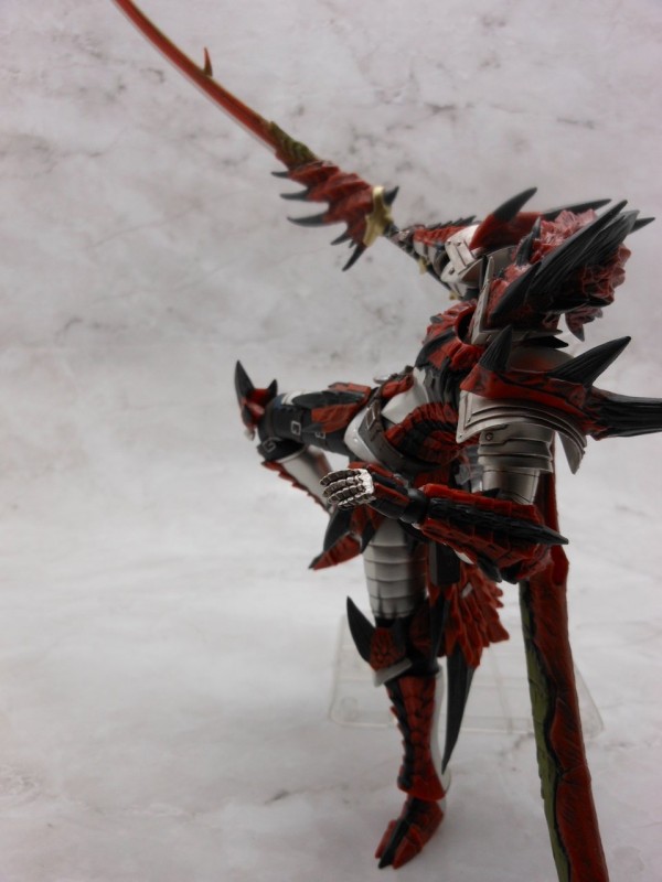 MH4 レウス装備ハンターフィギュア ＆ ゴア・マガラ剥ぎ取り風ケース モンスターハンター4』イーカプコン限定「COMPLETE SET