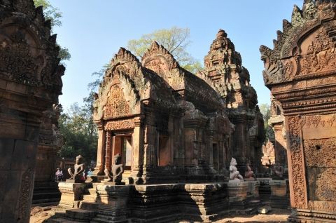 14年カンボジア旅行記 第14回 バンテアイ スレイ遺跡を見学 マリンブルーの風