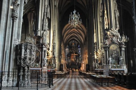 オーストリア旅行記52 ウィーンのホテルとシュテファン寺院 マリンブルーの風