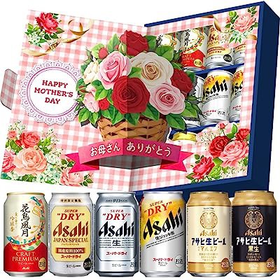 アサヒ ビールギフト 缶ビール 6種12本セット 350ml×12本 JS-MA 送料込