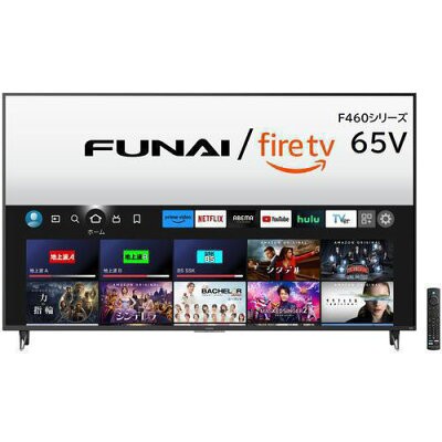 無料長期保証】FUNAI Fire TV搭載 65V型4K液晶スマートテレビ FL-65UF460 送料込44,583円 : ゲッキーのお買い得商店街