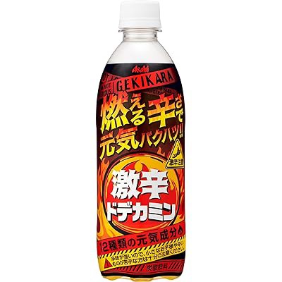 挑戦者求む】アサヒ飲料 激辛ドデカミン 500ml×24本 送料込1,130円