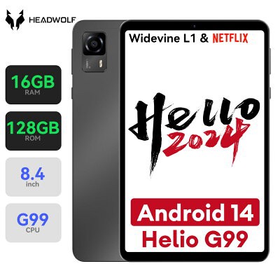 本日最終日】Headwolf FPad5 Helio G99/Android14搭載8.4インチSIM