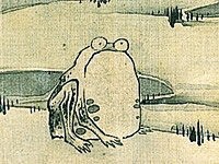 絵画の中の蛙 若冲のカエル①「菜蟲譜」 : caeru blog カエルのおへそ