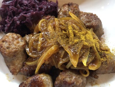 やってみた アメリカのプリ皮ソーセージでカリーブルスト作ったよ 蓼食う虫もテキサス Powered By ライブドアブログ