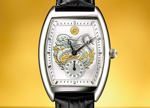 天皇陛下即位記念時計 : 唐獅子の時を計るブログ