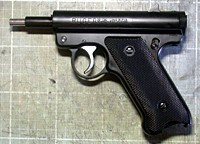 STURM RUGER Mk1 ： Marushin Fixed slide GasGun : GUN-ZUKI！ WEB STUDIO