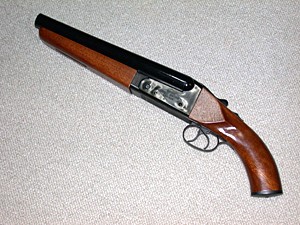 MAD MAX SIDE-BY-SIDE SAWED-OFF SHOTGUN ： Hudson GasGun : GUN-ZUKI