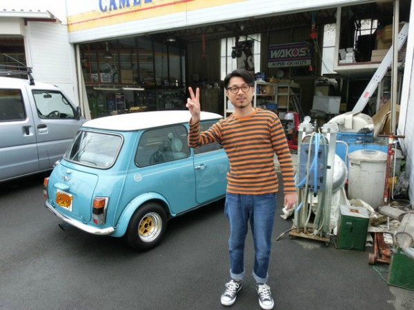 KBY様 コブラシートで初キャメルですヽ( ´ー｀)ノ : スタッフブログ コブラ キャブ ローバーミニ