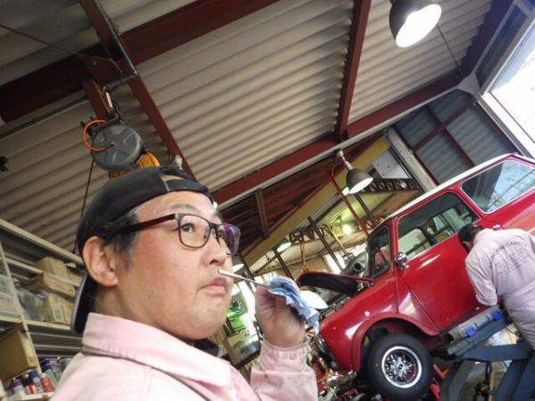 KWK様 今回の車検はダッシュパネルとドアサイドキャップも交換