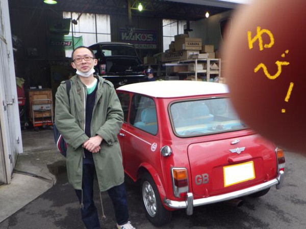 UEN様 2年ぶりの車検です。 : スタッフブログ｜ローバーミニ専門店  