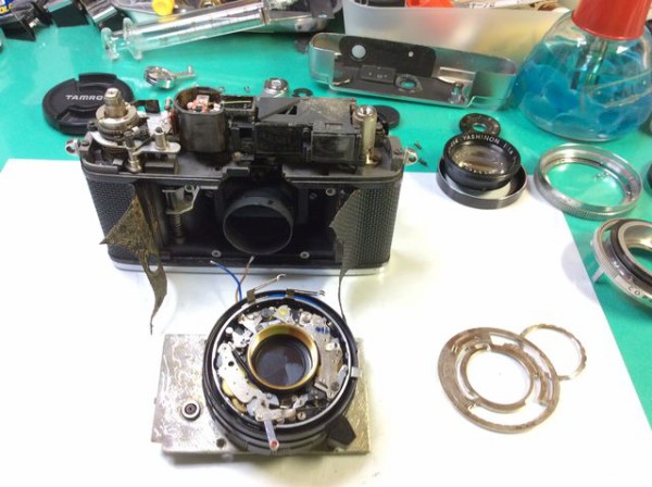 カメラ修理 YASHICA LYNX-1000 ヤシカリンクス1000 : カメラ修理工房
