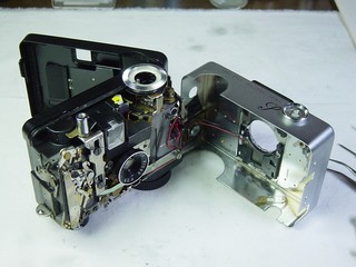 【動作確認・整備・清掃済み＊試写あり】黄色 リコーオートハーフS カメラ修理】分解編 1967年発売RICOH AUTO HALF SE【Restoration