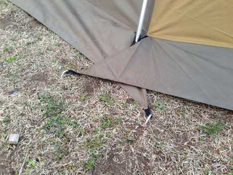 テントの強風対策は テント買い直しの前にペクの補強を 楽しいキャンプに Camp Fun