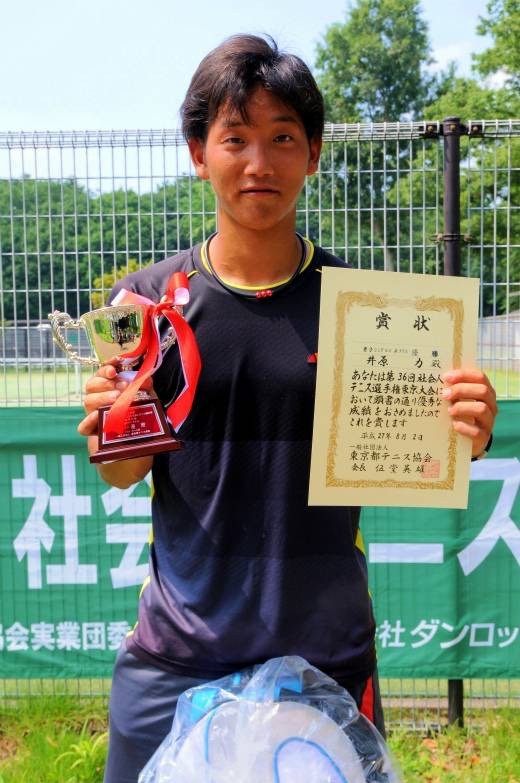 ダンロップ スリクソン社会人テニス選手権aクラストーナメント優勝 7cc武蔵境テニススクールstaffブログ