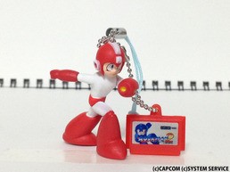 幻の金カセット登場！？ 『ロックマン フィギュアストラップ