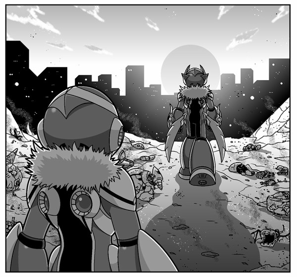 近況報告 ロックマンxo ファンコミック第4話を公開しました Capコブンのダレットブログ