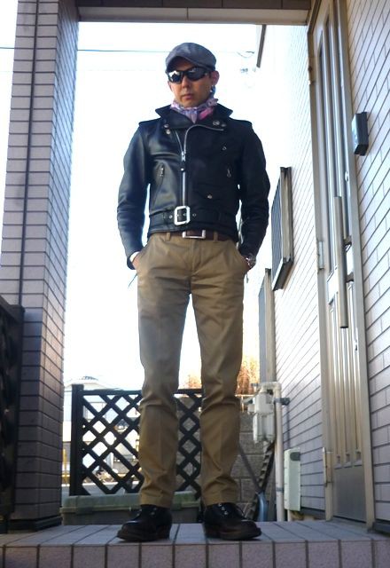 ライダースジャケット Schott 613ns Coordinate 13 冬 ダディのゴゥ ゴゥ ゴゥ