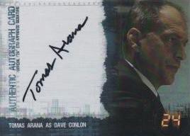 TWENTY FOUR SEASON 4 UPDATE GEOFF PIERSON AUTOGRAPH