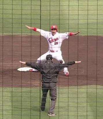 新井さんの面白い画像とかっこいい画像で紅白戦組んだ 広島東洋カープまとめブログ かーぷぶーん