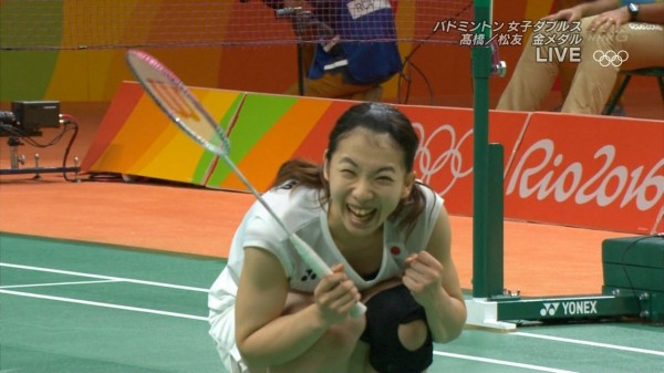 バドミントン決勝 松友美佐紀さん 可愛すぎる 番茶速報