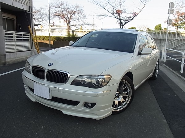 E65・2007年モデル】 E65 BMW 740i コンフォートPKG 希少ウッドコンビハンドル ローダウン BBS19AW 純正HDDナビTV  HID 車検32年9月☆ : ヤフオク専用 クルマ画像