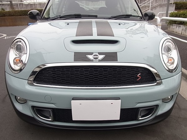 R56 24年式 アイスブルー Bmw Mini クーパーs 特注限定色 ワンオーナー ブラックルーフminiナビtv 純正17aw Hid Etc 車検3年6月 ヤフオク専用 クルマ画像