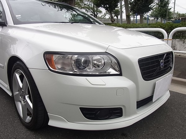 極上・2008年式・特別限定車】 ボルボ V50 2.4i Rデザイン 禁煙車 Rデザイン専用フルエアロ 純正HDDナビ 走行5万km台 ETC  車検31年10月☆ : ヤフオク専用 クルマ画像