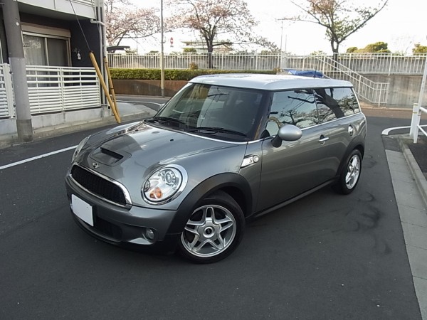 R55 08年 Bmw ミニクーパーs クラブマン シルバールーフ 社外hddナビ 地デジ 純正16aw Etc キーレス 車検33年5月 ヤフオク専用 クルマ画像