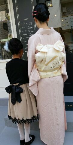 オシャレ親子の結婚式スタイル 摂津市 Casa Hair カーサ ヘア