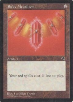 マジック：ザ・ギャザリング - 【MTG】チャーリーエラー 大メダル3枚セット MTG】ルビーの大メダル サファイア エメラルド エラーカード 3枚