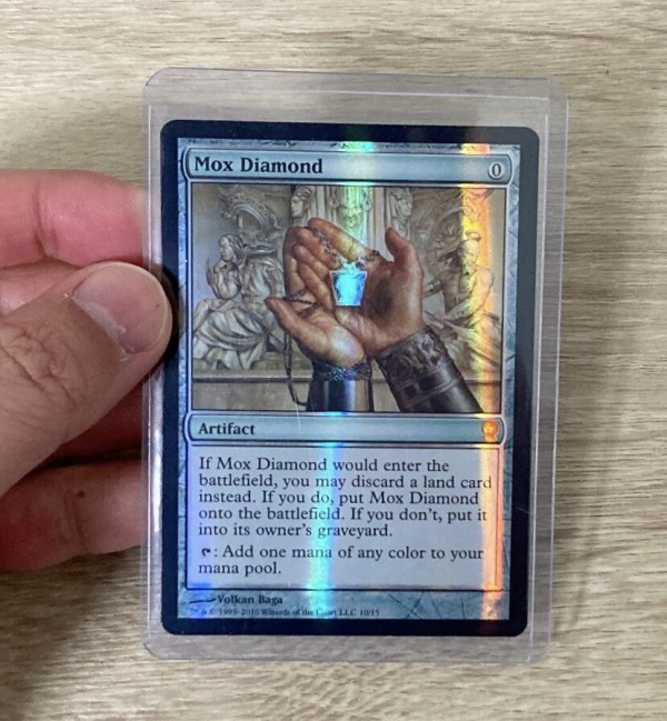 モックス・ダイアモンド　FOIL　MTG 買取：《モックス・ダイアモンド/Mox Diamond》[STH] 茶R | 日本