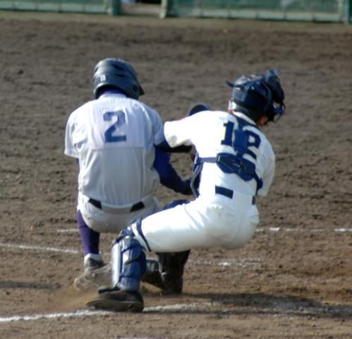 花巻東のラフプレーに球審注意 高校野球 キャッチャーライナー