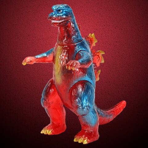 ゴジラ 10月19日(土)より販売開始】【てんつく工芸】ゴジラ(1984)ソフビキット