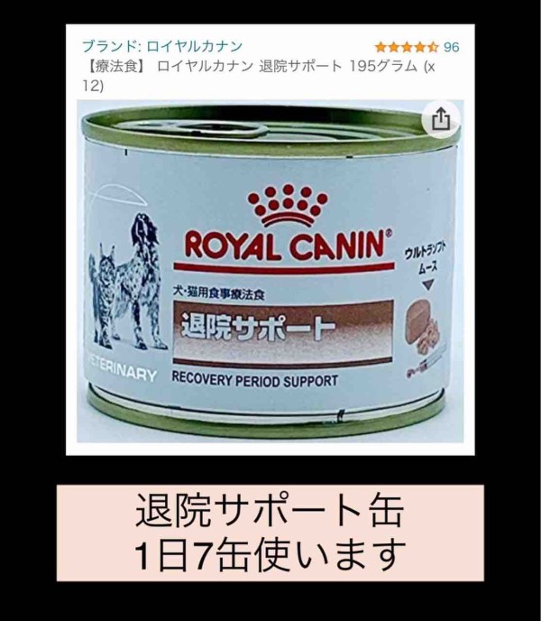 ロイヤルカナン 退院サポート 195グラム (x 12) ロイヤルカナン 退院サポート 12個 療法食 ロイヤルカナン 退院