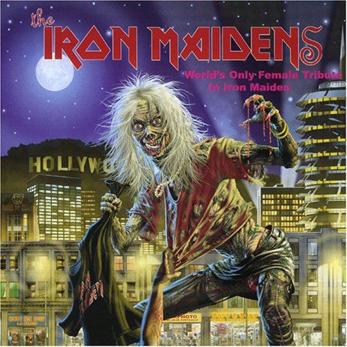 【超貴重！】初期IRON MAIDEN  直筆サイン入りハンカチ(^_−)−☆ 超貴重！】初期IRON MAIDEN 直筆サイン入りハンカチ(^_