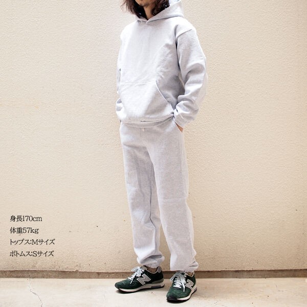 LOS ANGELES APPAREL HF04 14oz スウェットパンツＳ - その他