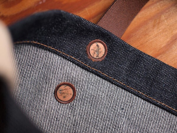 【希少/ 美品】RRL INDIGO MARKET TOTE BAG RRL / ダブルアールエル】Indigo Denim Market Tote. 日本製