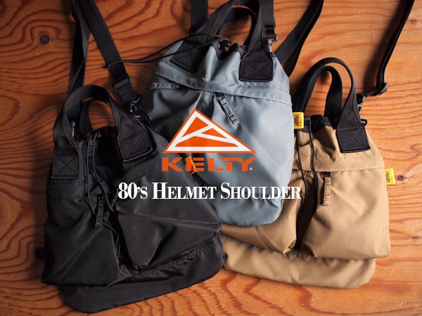 KELTY / ケルティー】80's Helmet Shoulder. 80年代復刻タグを採用した