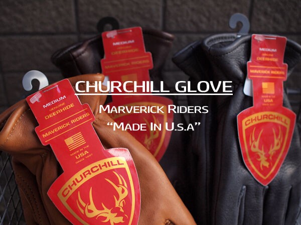 CHURCHILL GLOVE / チャーチルグローブ】MARVERICK RIDERS 