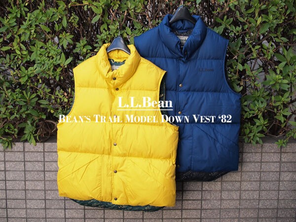 L.L.Bean / エルエルビーン】Bean's Trail Model Down Vest '82. 1982