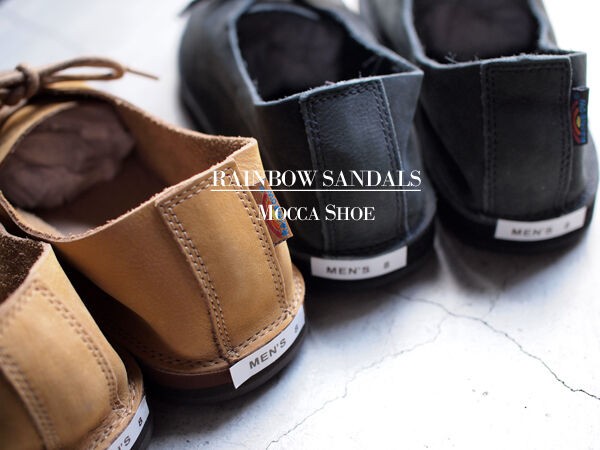 RAINBOW SANDALS】Mocca Shoe. 独特のフォルムと抜群のクッション性で