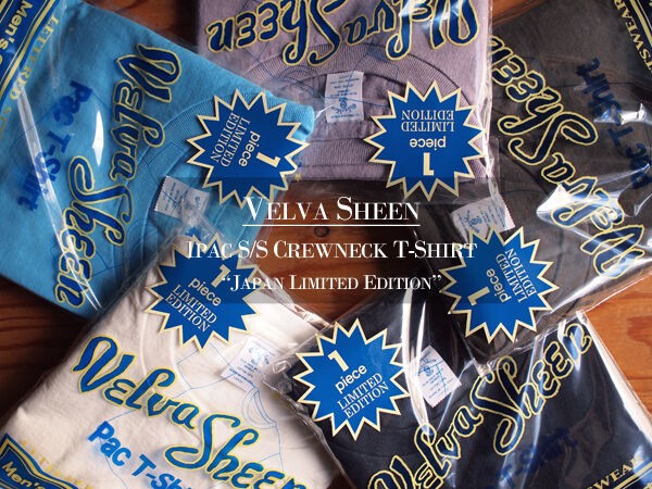 Velva Sheen / ベルバシーン】#162319 1pac S/S Crewneck T-Shirt