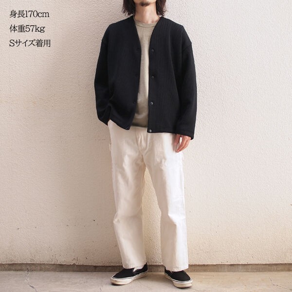 Jackman / ジャックマン】JM8256 QG Cardigan. イマの気分で着