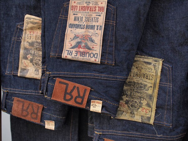 RRL / ダブルアールエル】STRAIGHT LEG ONCE WASHED JEAN
