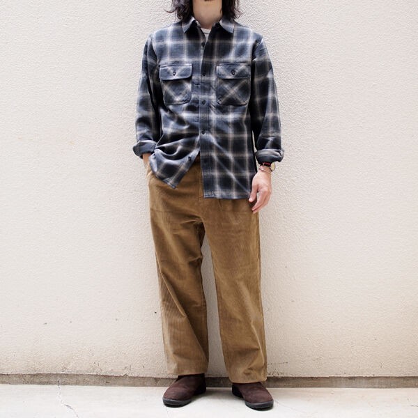 90s ラルフローレン 太畝コーデュロイパンツ ツータック ブラウン 90s Polo by Ralph Lauren 2 Tuck Corduroy Pants | VOSTOK